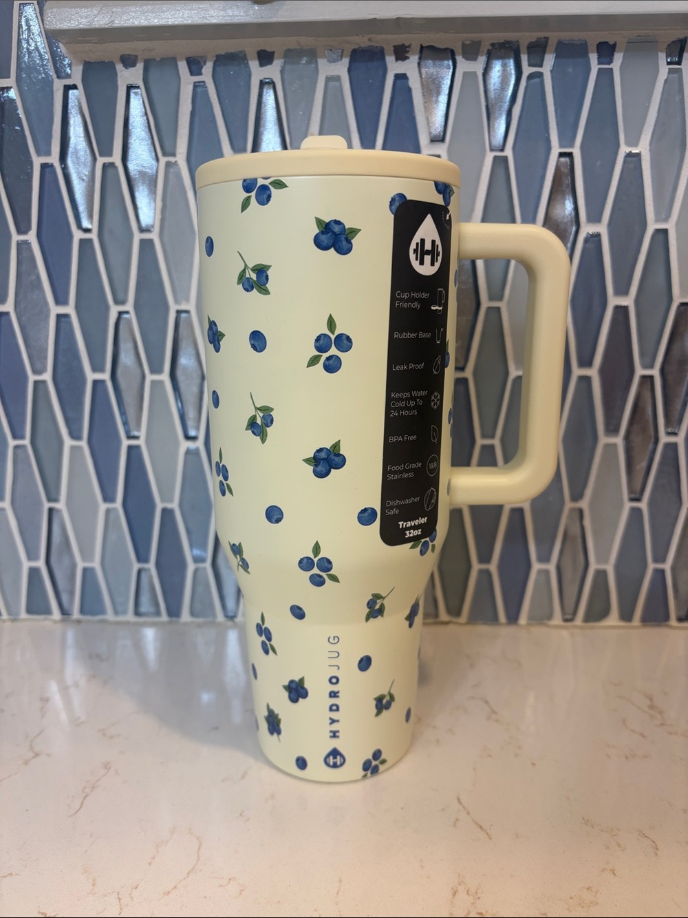 HydroJug Traveler Blueberries 32oz